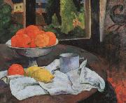 Paul Gauguin Still Life with Fruit and Lemons oil painting on canvas